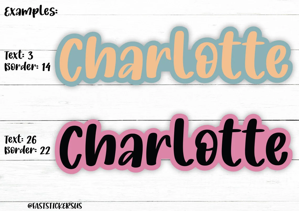 Custom Name Stickers - Image 4